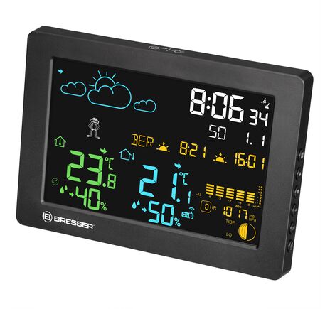Farebná meteostanica BRESSER MeteoTemp Baro HZ, image-8