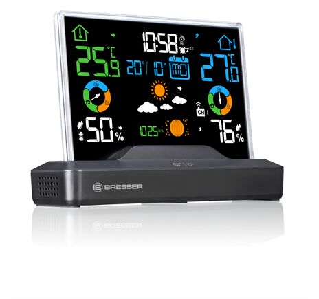 Farebná meteostanica BRESSER s rámčekom, image-3