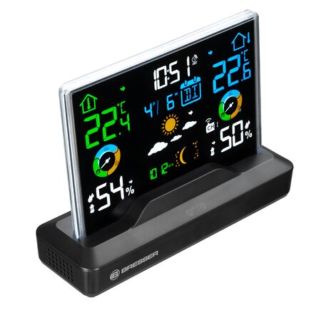 Farebná meteostanica BRESSER s rámčekom, image-6