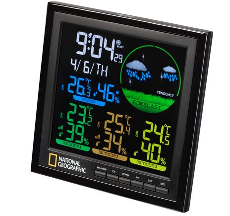 Farebná meteostanica NATIONAL GEOGRAPHIC VA – 4 merania, image-3