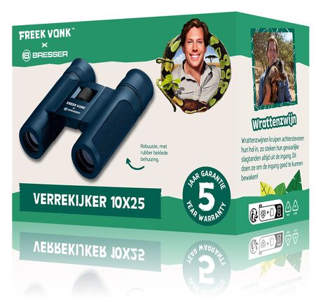Detský ďalekohľad FREEK VONK x BRESSER 10x25, image-8