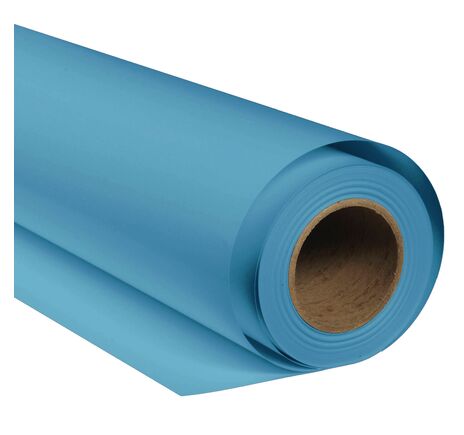 Papierové pozadie BRESSER SBP03 1,36×11 m – svetlomodré