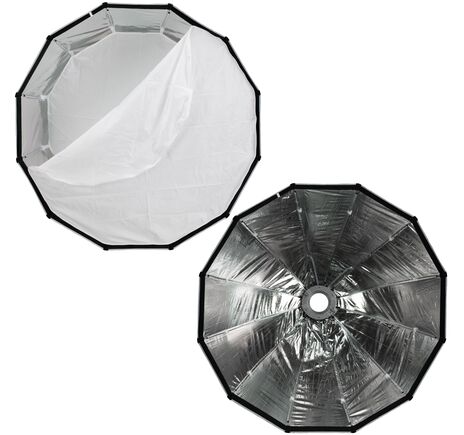 Deep Parabolic Softbox BRESSER Quick Lock 120, image-6