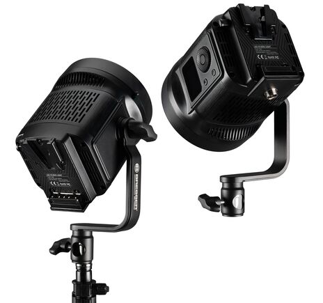 COB LED svetlo BRESSER BR-135RGB Duo Kit so softboxom, image-3