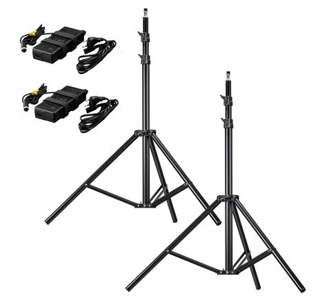 COB LED svetlo BRESSER BR-135RGB Duo Kit so softboxom, image-6