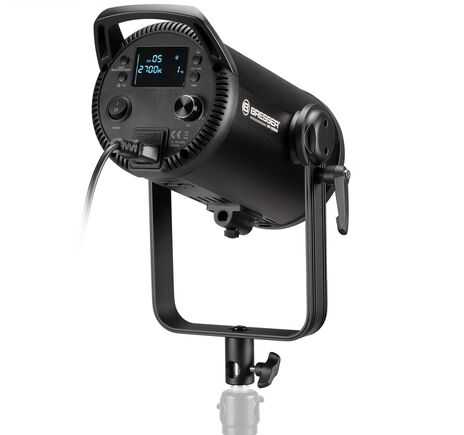 COB LED svetlo BRESSER BR-180RGB Duo Kit so softboxmi, image-2