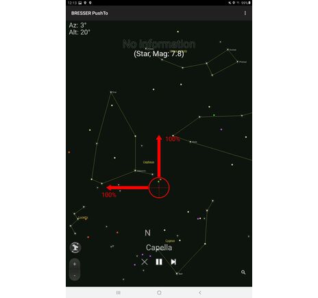 BRESSER PushTo AR-80/400 - achromatický refraktor, image-9