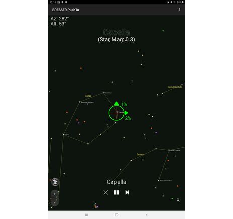 BRESSER PushTo AR-80/400 - achromatický refraktor, image-11