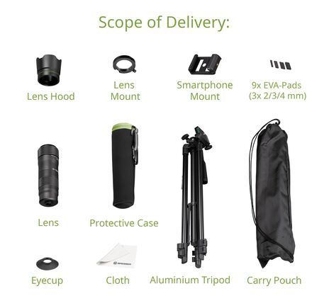 Teleobjektív BRESSER pre smartfóny – spektív Spotty, image-10