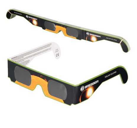 Okuliare na zatmenie Slnka BRESSER – balenie 25 ks