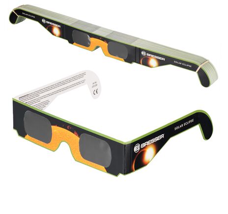 Okuliare na zatmenie Slnka BRESSER – balenie 50 ks