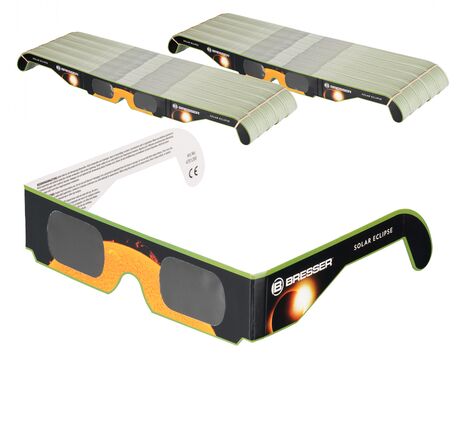 Okuliare na zatmenie Slnka BRESSER – balenie 500 ks