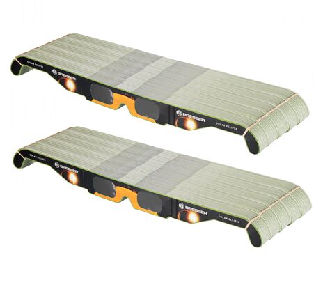 Okuliare na zatmenie Slnka BRESSER – balenie 500 ks, image-2