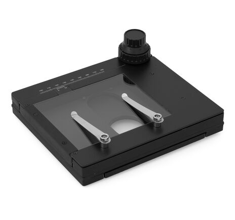 Mechanický krížový stolík BRESSER pre stereomikroskopy – 95 mm, image-2