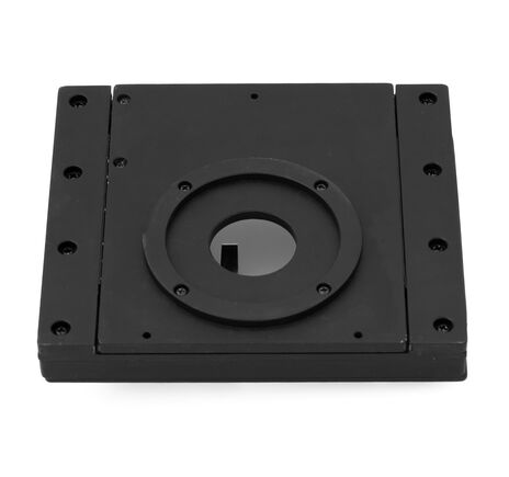 Mechanický krížový stolík BRESSER pre stereomikroskopy – 95 mm, image-4