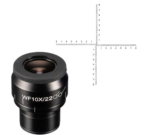 Okulár BRESSER WF 10×/22 – mikrometer pre Science mikroskopy (30), image-4