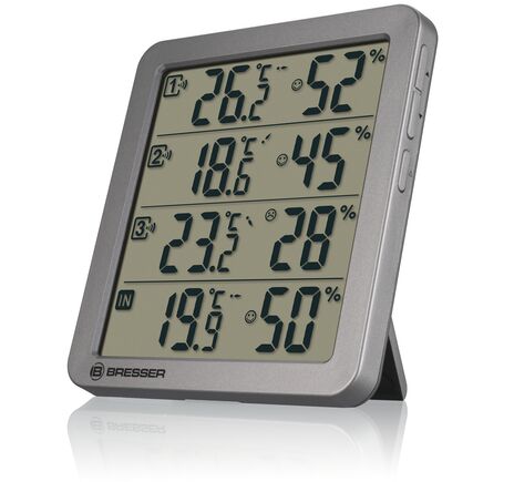 Termo-hygrometer BRESSER Quadro NV – sivý, image-2