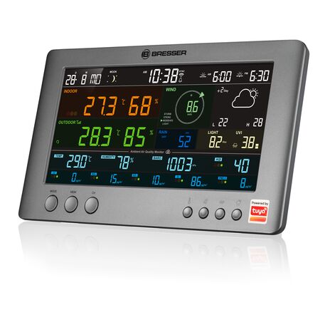 Smarte meteostanica BRESSER Tuya Profi – 7-v-1 senzor, image-2