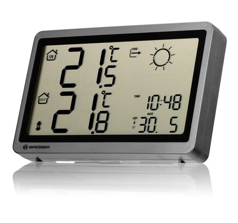 Funk-Wetterstation BRESSER MeteoTemp HZ – antracit, image-3