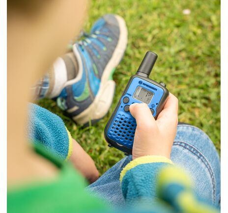 Detská vysielačka BRESSER JUNIOR – 2 ks, dosah do 6 km, handsfree, image-2
