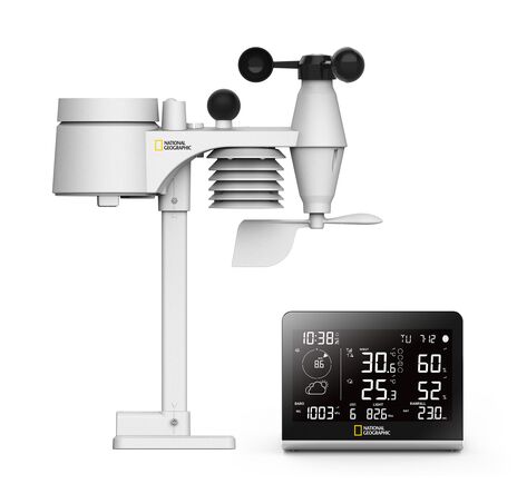 Funk-Wetterstation NATIONAL GEOGRAPHIC SC – 8-v-1 senzor a farebný displej, image-2