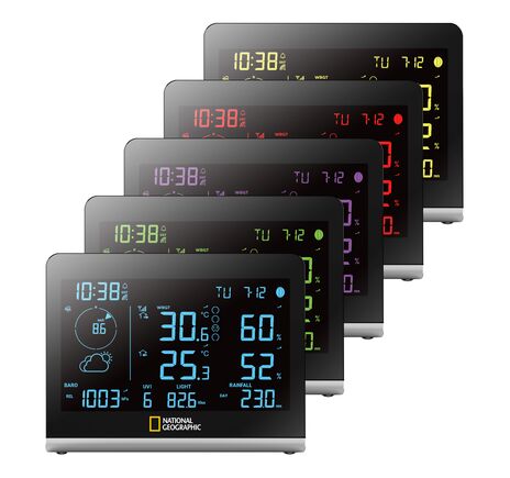 Funk-Wetterstation NATIONAL GEOGRAPHIC SC – 8-v-1 senzor a farebný displej, image-4