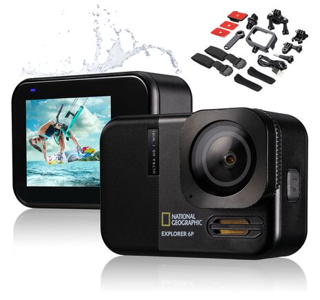 Akčná kamera NATIONAL GEOGRAPHIC Explorer 6P – 4K Ultra-HD 60fps