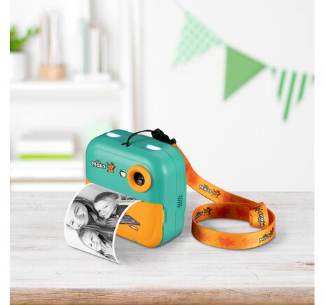 Máte chuť na selfie s myšou, slonom a kačicou z filmu "Die Sendung mit der Maus"? Potom je pre vás určený DieMaus instantný fotoaparát pre deti., image-6