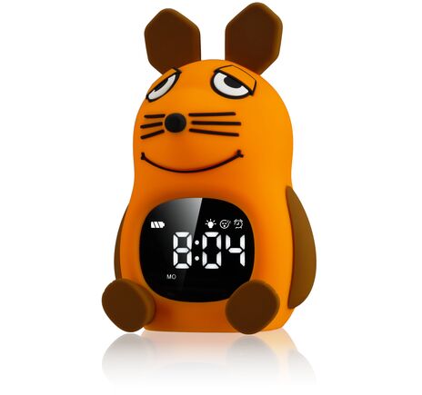 Nemôžete sa nabažiť roztomilých postavičiek z filmu "Sendung mit der Maus"? Potom si zamilujete svetelný budík TheMouse pre deti. Usmievavá myšk, image-8