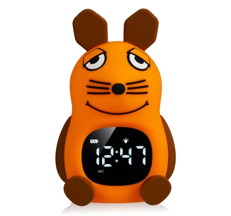 Nemôžete sa nabažiť roztomilých postavičiek z filmu "Sendung mit der Maus"? Potom si zamilujete svetelný budík TheMouse pre deti. Usmievavá myšk, image-3