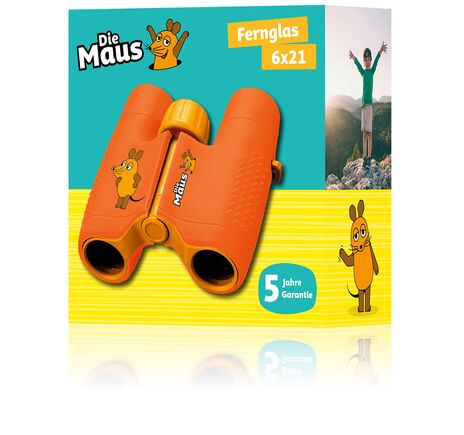 DieMaus Detský ďalekohľad Orange s puzdrom, image-7