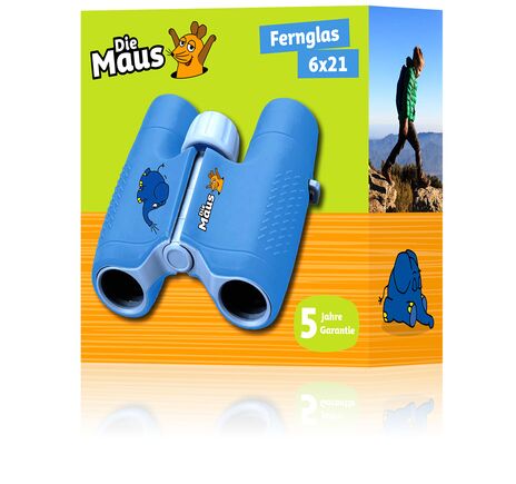 DieMaus Detský ďalekohľad Blue s puzdrom, image-7