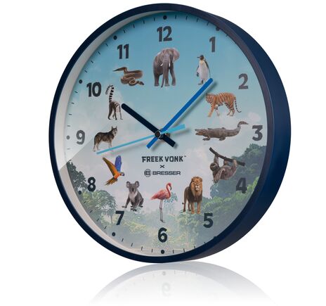 Detské nástenné hodiny FREEK VONK × BRESSER, image-2
