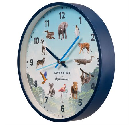 Detské nástenné hodiny FREEK VONK × BRESSER, image-3