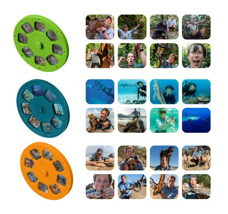 Projektor FREEK VONK × BRESSER – s nálepkami pre deti, image-4