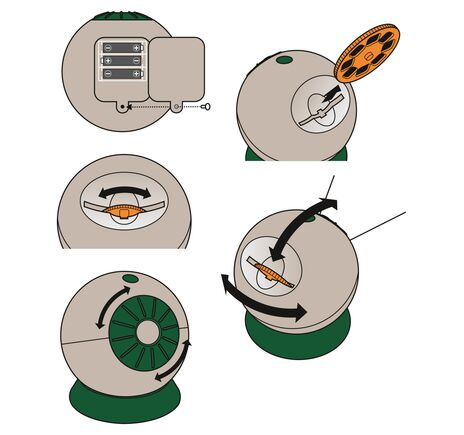 Projektor FREEK VONK × BRESSER – s nálepkami pre deti, image-5