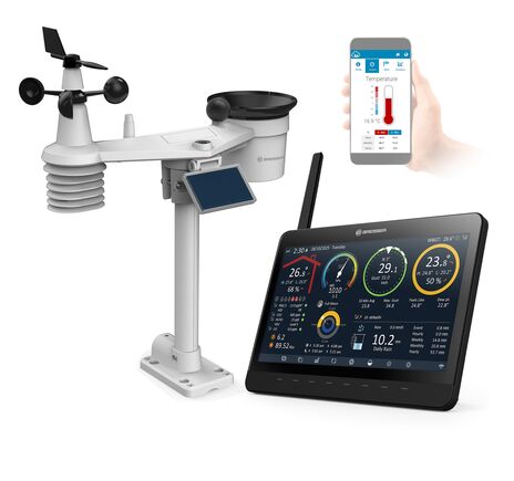 Meteostanica BRESSER MeteoChamp 9-v-1 WLAN s digitálnym fotorámikom