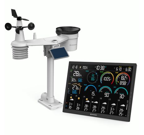 Meteostanica BRESSER 4CAST 18,5" WLAN – 8-v-1 senzor