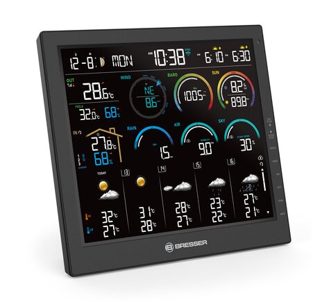Meteostanica BRESSER 4CAST 10" WLAN – vrátane 8-v-1 senzora, image-4