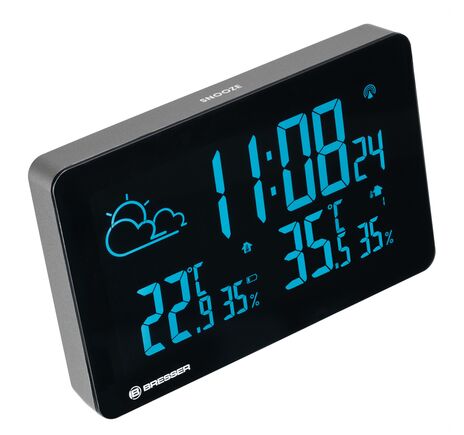 Funkčná meteostanica BRESSER s farebným podsvietením, image-4