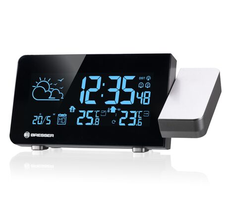 Funkčná meteostanica BRESSER s projekciou a farebným podsvietením, image-5