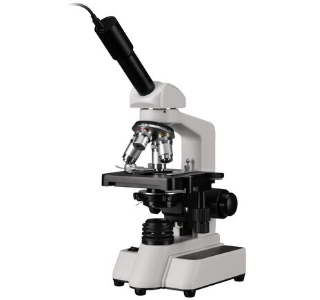 Mikroskop BRESSER Erudit DLX 40–1000× + MikrOkular LF Full HD