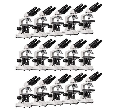 Sada mikroskopov BRESSER Researcher Bino – 15 ks