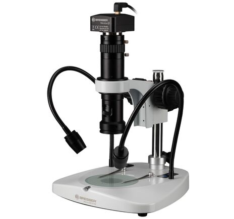 Zoom optika BRESSER DST-0745 + MikroCam SF UHD mikroskopická kamera