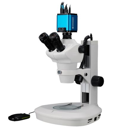 Stereomikroskop BRESSER Science ETD-201 8–50× Trino Zoom + MikroCam PRO HDMI 5 MP