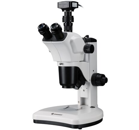 Stereomikroskop BRESSER Science ETD-301 7–63× Trino Zoom + MikroCamII 12 MP USB 3.0