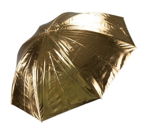 Reflexný dáždnik BRESSER SM-21 – strieborný/zlatý 110 cm, image-2