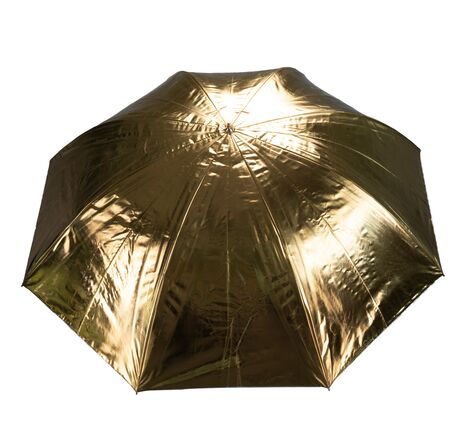 Reflexný dáždnik BRESSER SM-21 – strieborný/zlatý 110 cm, image-4