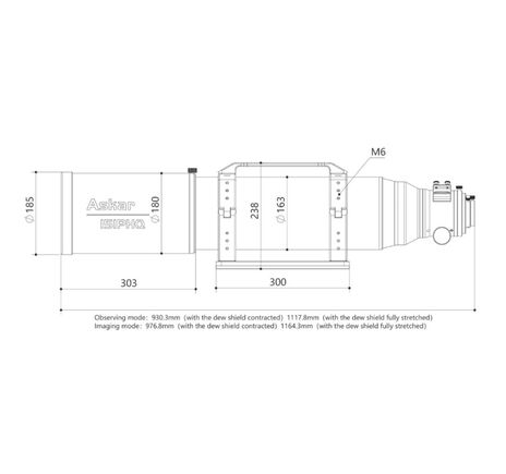 Askar AP 151/1057 151PHQ - apochromatický refraktor, image-5