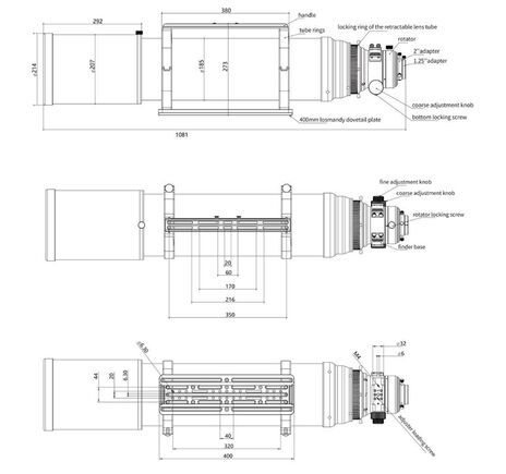 Askar AP 185/1295 Triplet - apochromatický refraktor, image-6